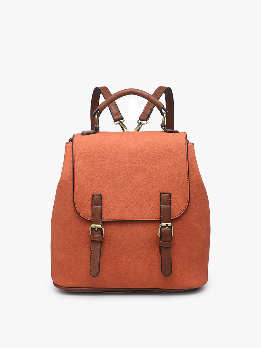 Brooks Leather Convertible Backpack - Ginger