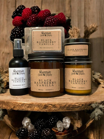 Black Raspberry Vanilla: 8 oz Jar