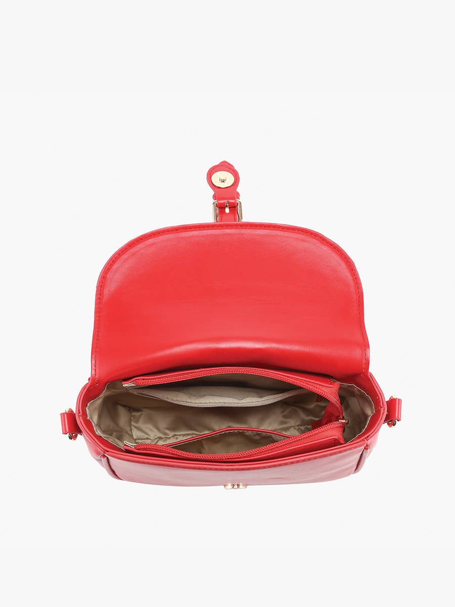 Athens Flapover Crossbody - Blue