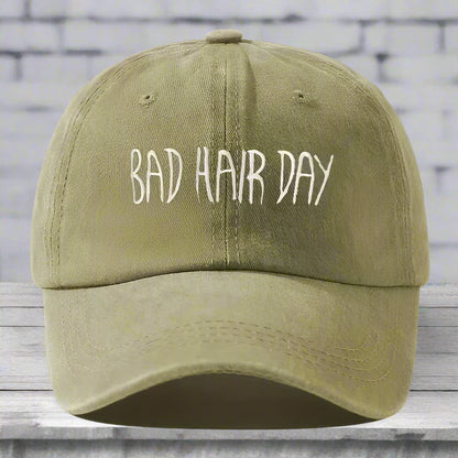 Bad Hair Day Embroidered Hat