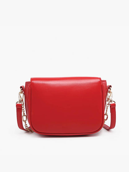 Athens Flapover Crossbody - Blue