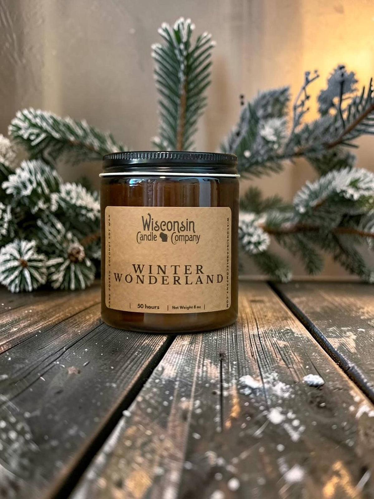 Winter Wonderland Candle - 8 oz Jar