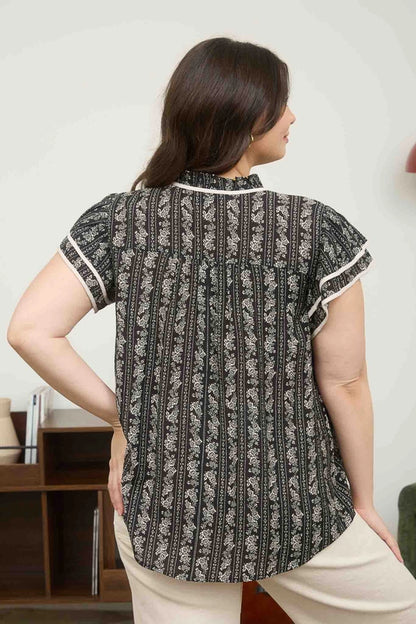 Isabelle Printed Blouse