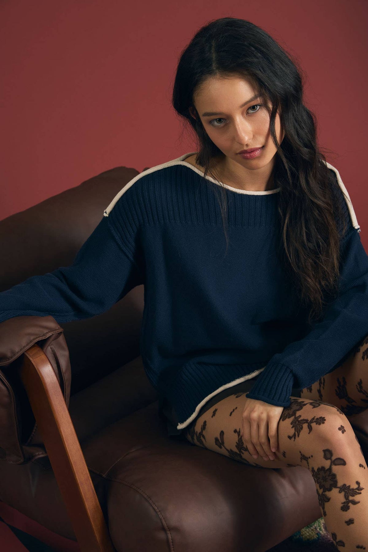 Constance Boatneck Sweater