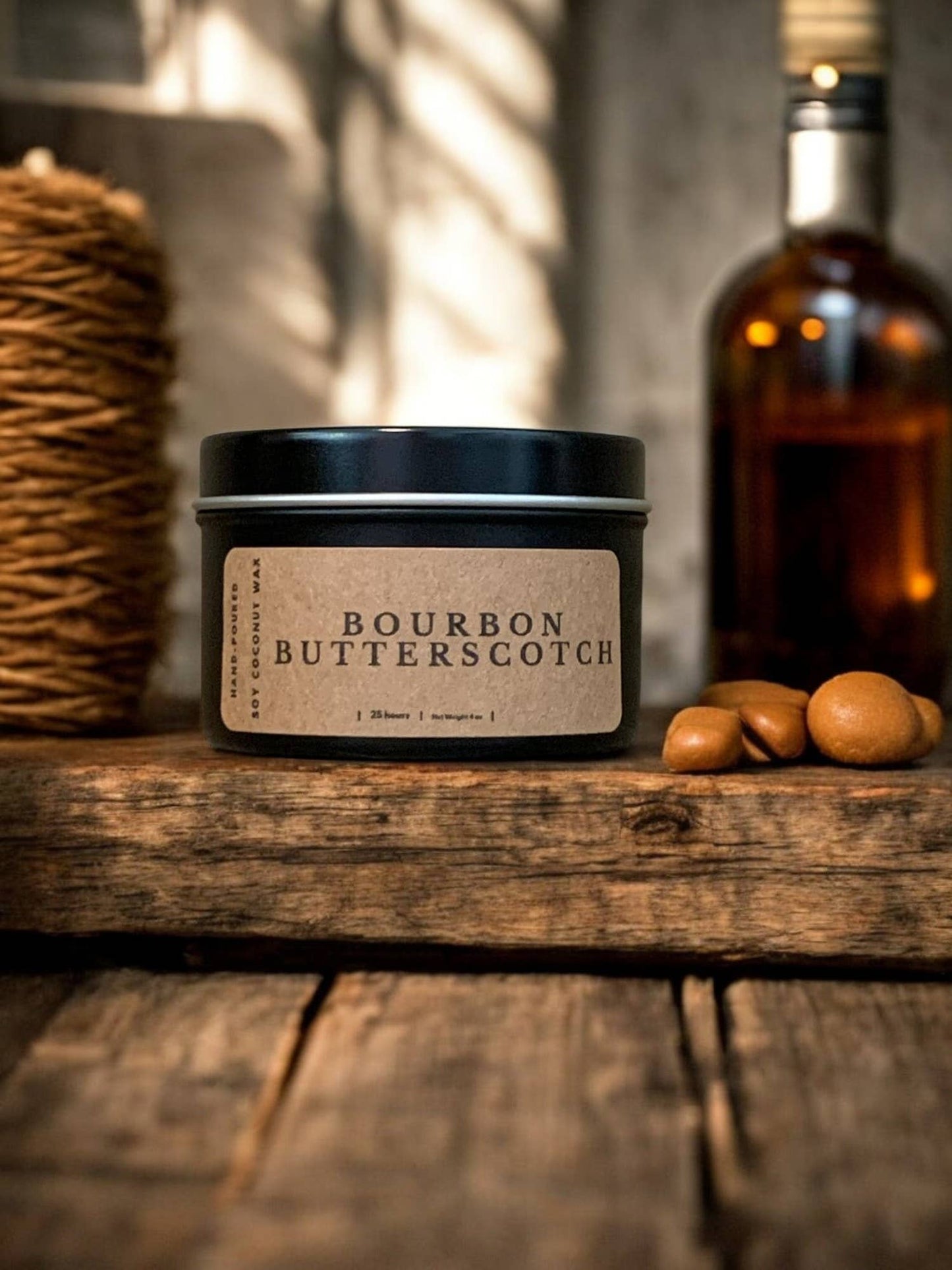 Bourbon Butterscotch: 16 oz Jar