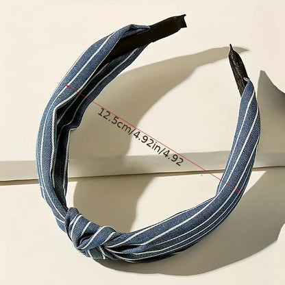 Elsie Denim Headband