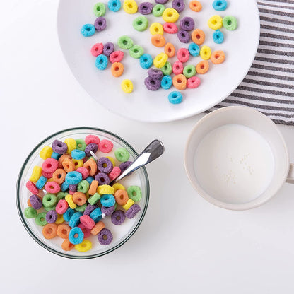 Fruit Loops Cereal Candle