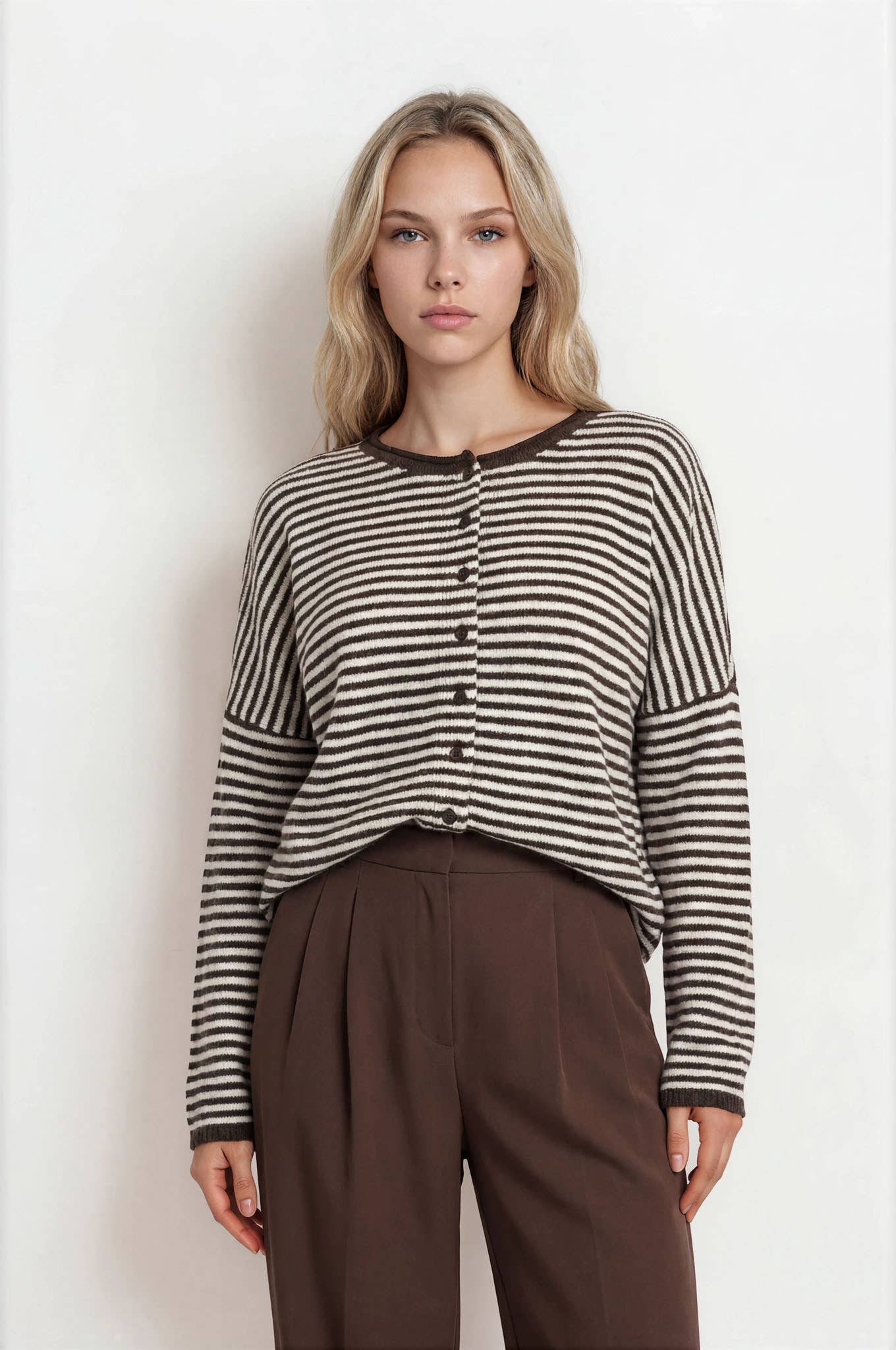 Mara Striped Cardigan