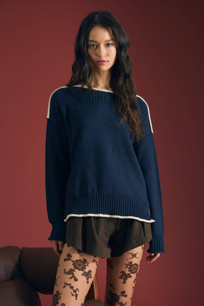 Constance Boatneck Sweater