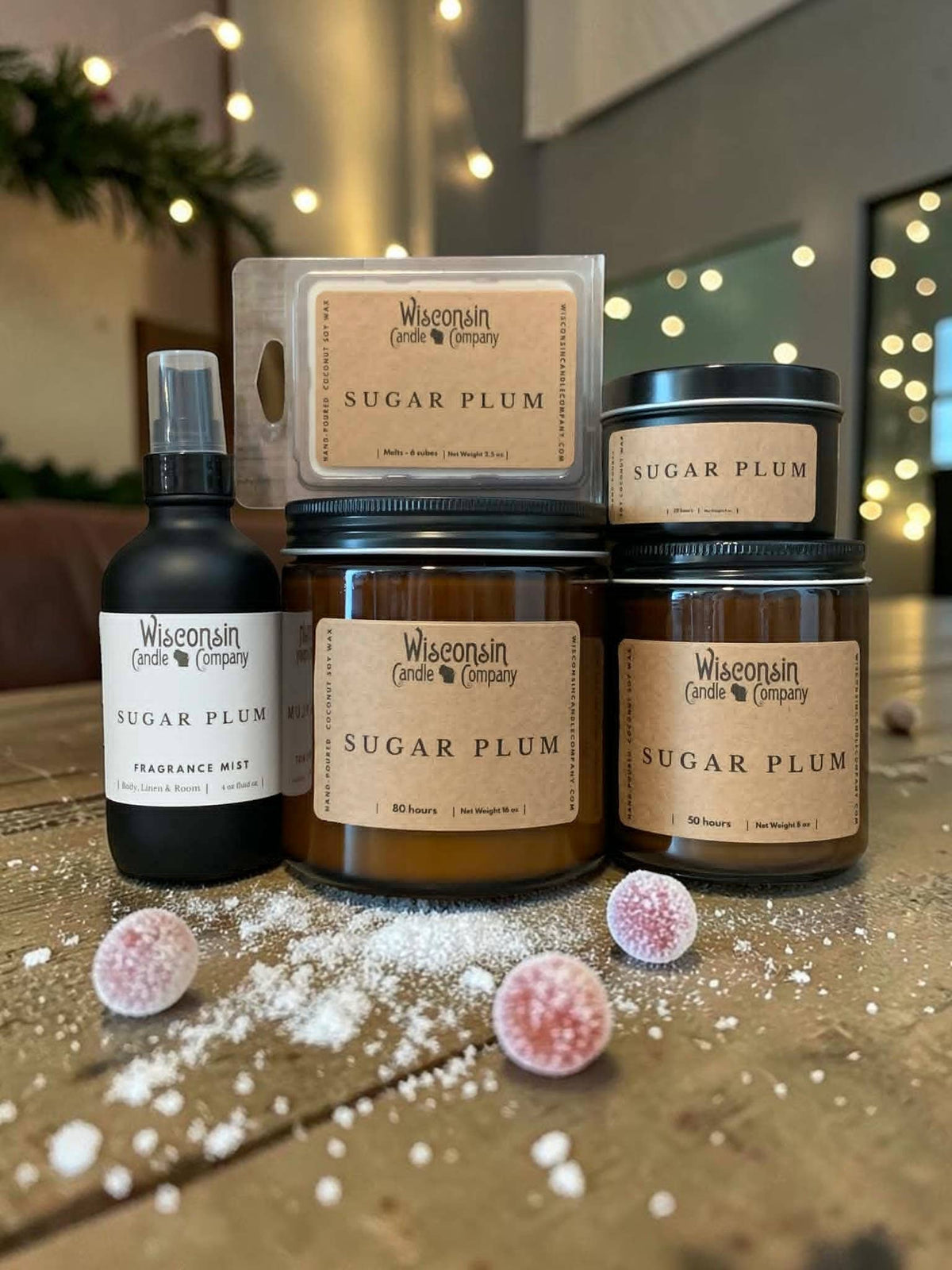 Sugar Plum Candle - 16 oz Jar