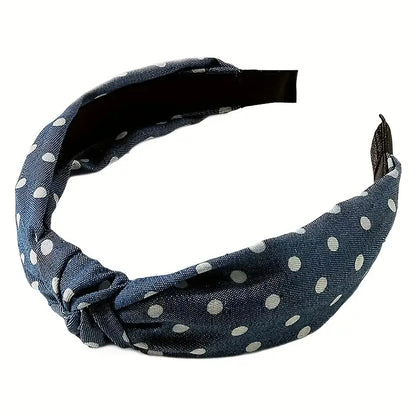 Elsie Denim Headband