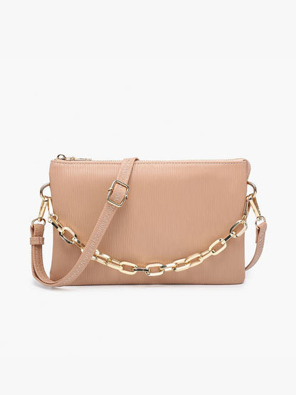 Izzy Textured Crossbody - Red