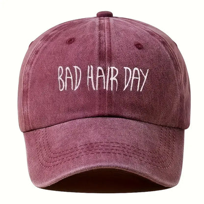 Bad Hair Day Embroidered Hat