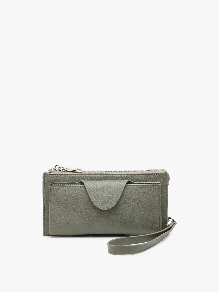 Kyla RFID Wallet - Olive