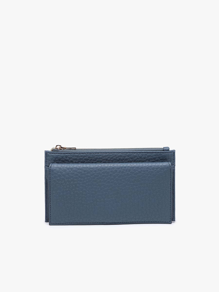 Teagan Multi-Compartment Wallet - Navy