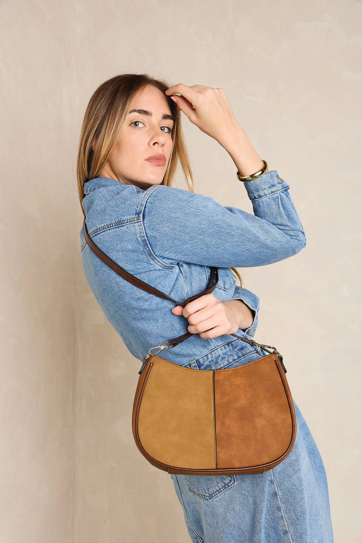 Zoe Crossbody Bag - Grey
