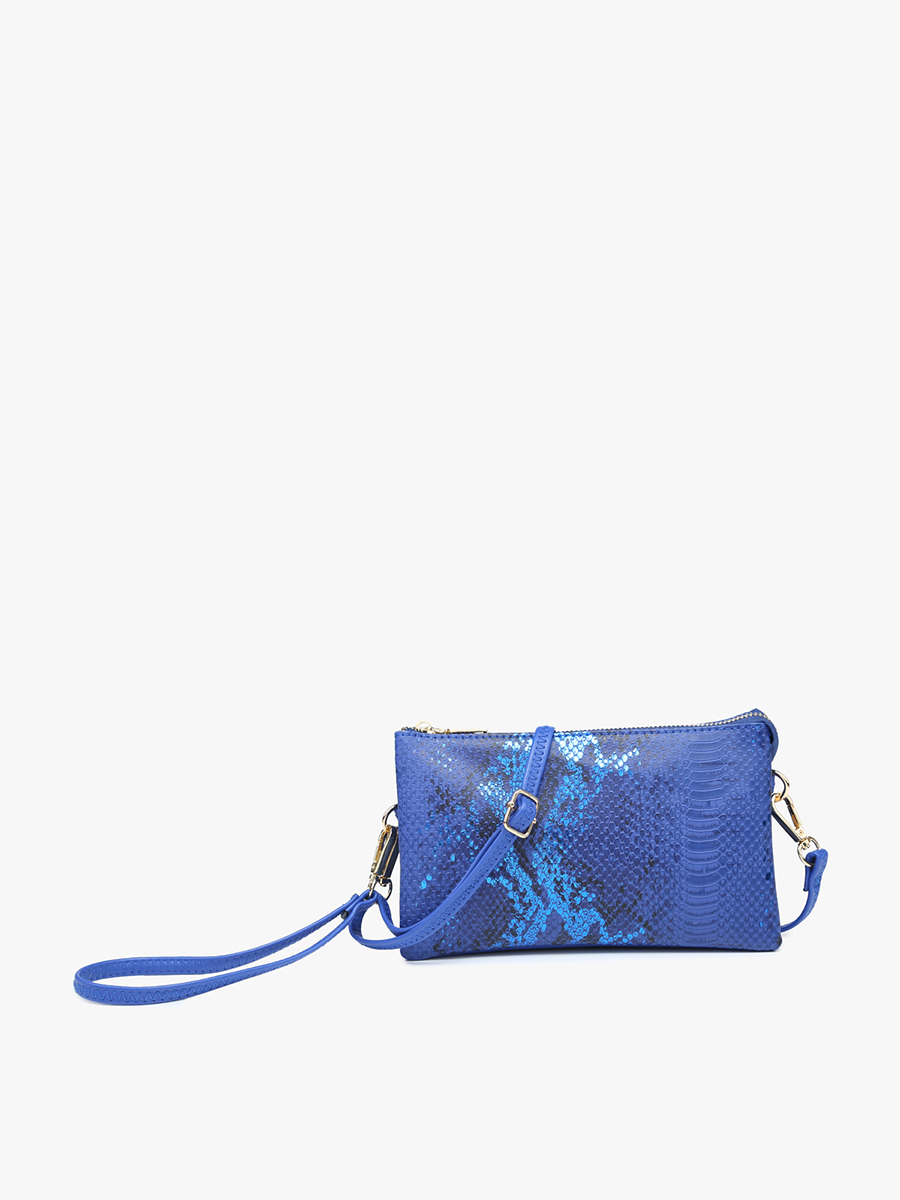 Riley Crossbody/Wristlet - Metallic Red