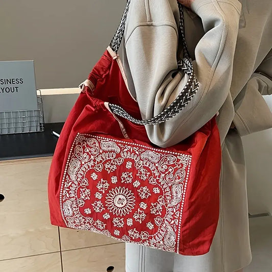 Therese Tote Bag - Red