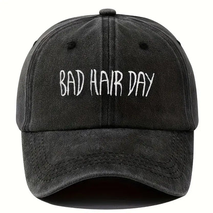 Bad Hair Day Embroidered Hat