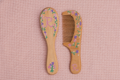 A Little Brush of Beauty - A DIY Hairbrush Painting Night