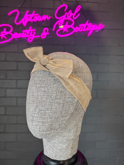 Tan Head Wrap