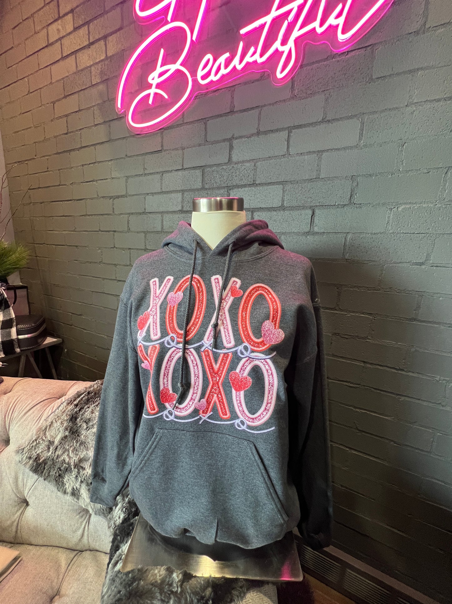 XOXO Valentine Hoodie