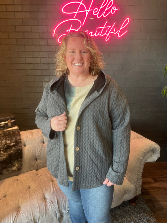 Marnie Cable Knit Jacket