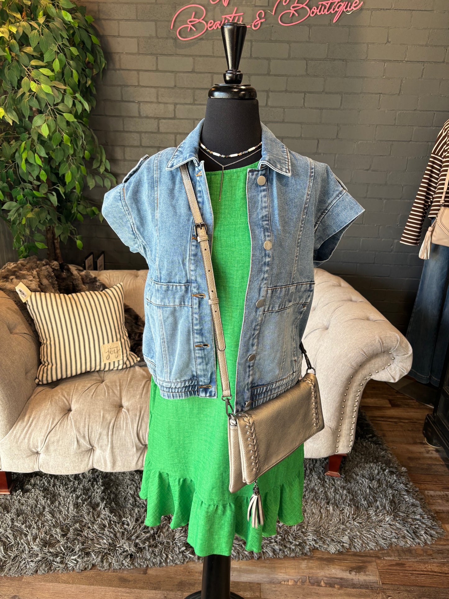 Ashleigh Denim Vest