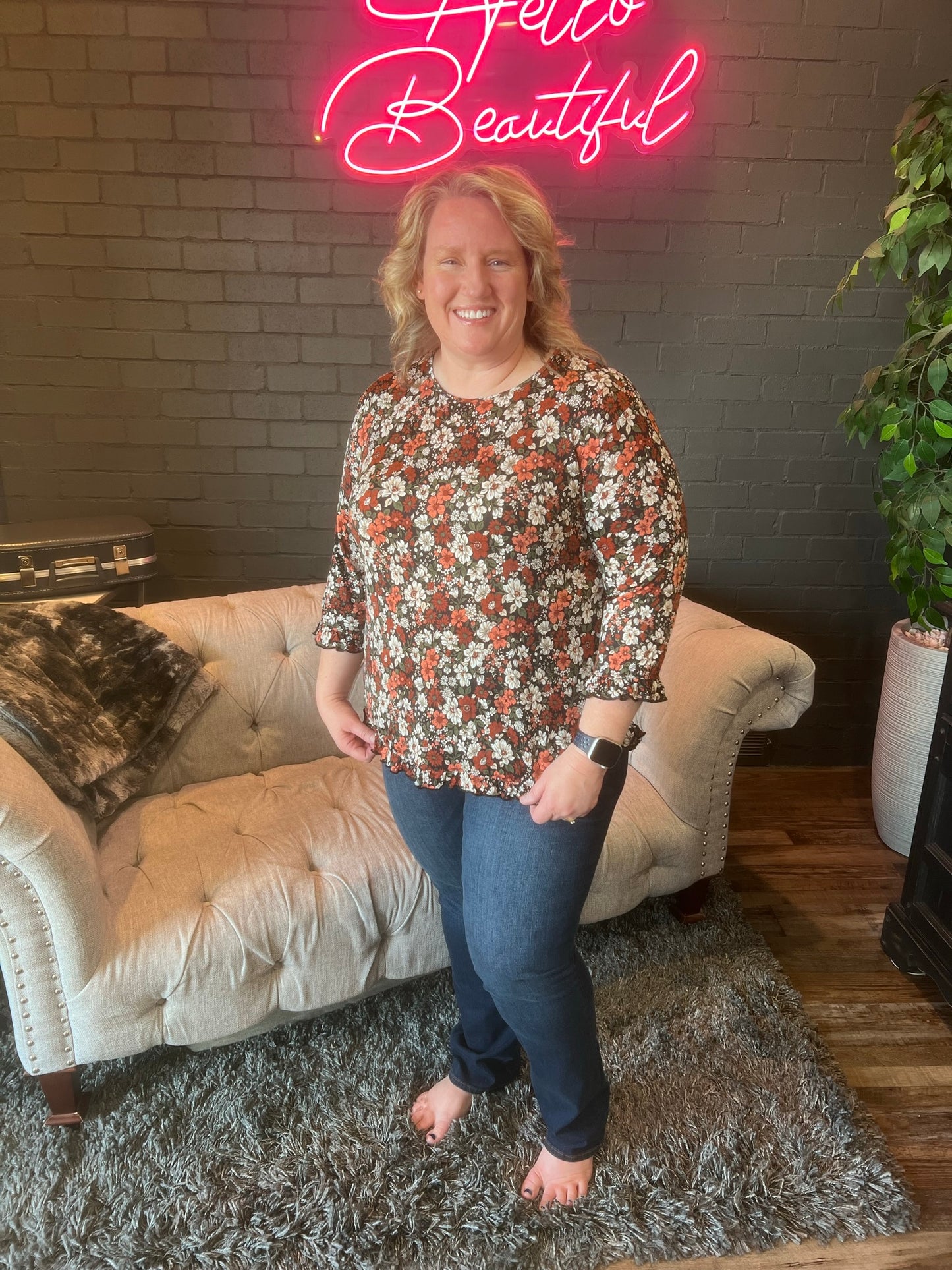 DeeDee Floral Tunic