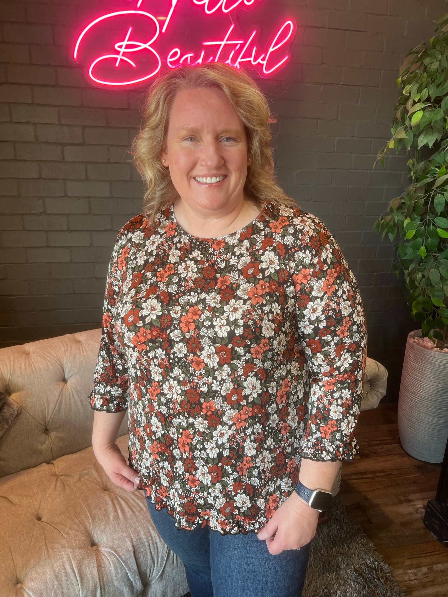 DeeDee Floral Tunic