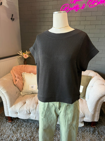 Iris Ribbed Tee