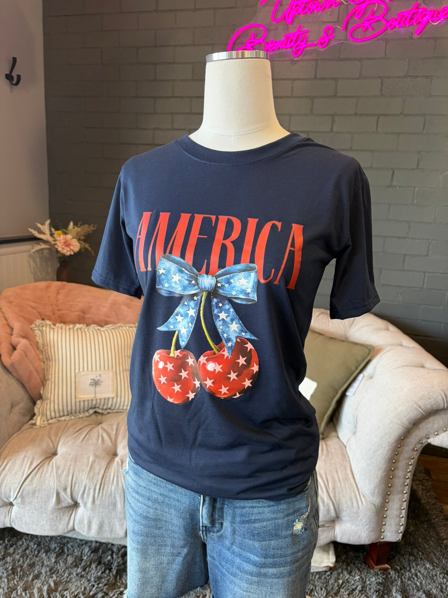 Americana Coquette Tee