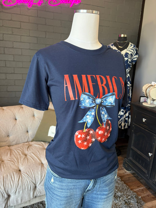 Americana Coquette Tee