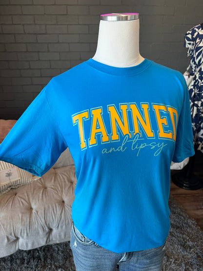 Tanned & Tipsy Tee
