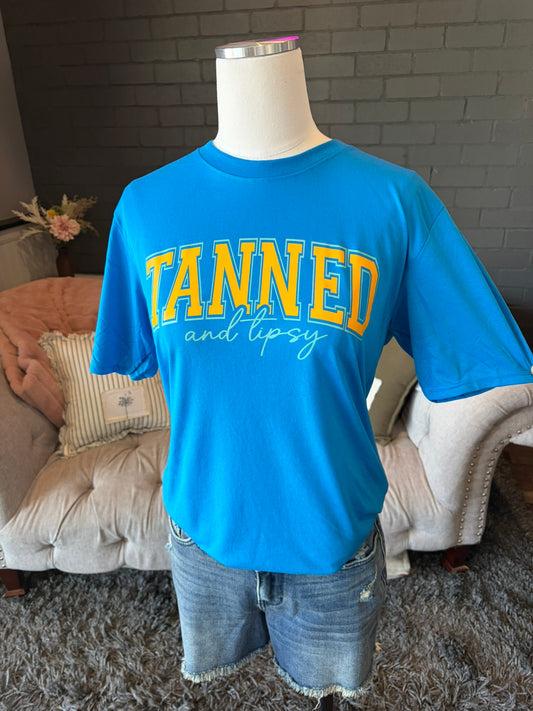Tanned & Tipsy Tee