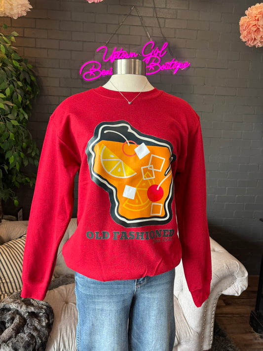 Wisconsin Old Fashioned Crewneck