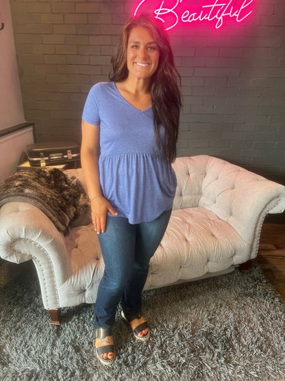Sarah Ruffle Top