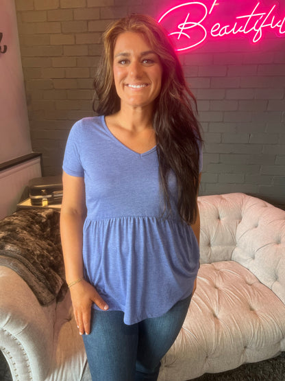 Sarah Ruffle Top