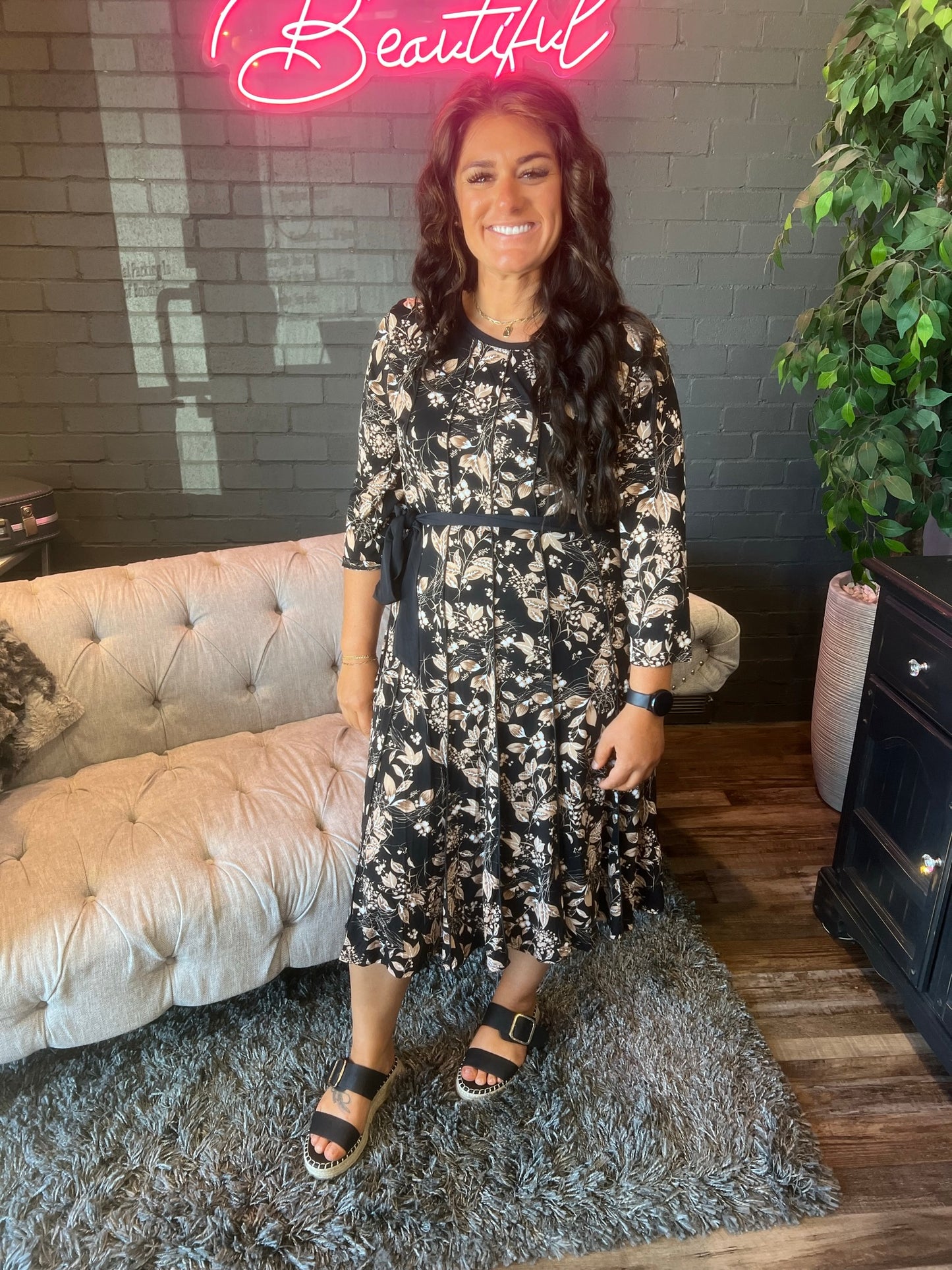 Salem Floral Dress