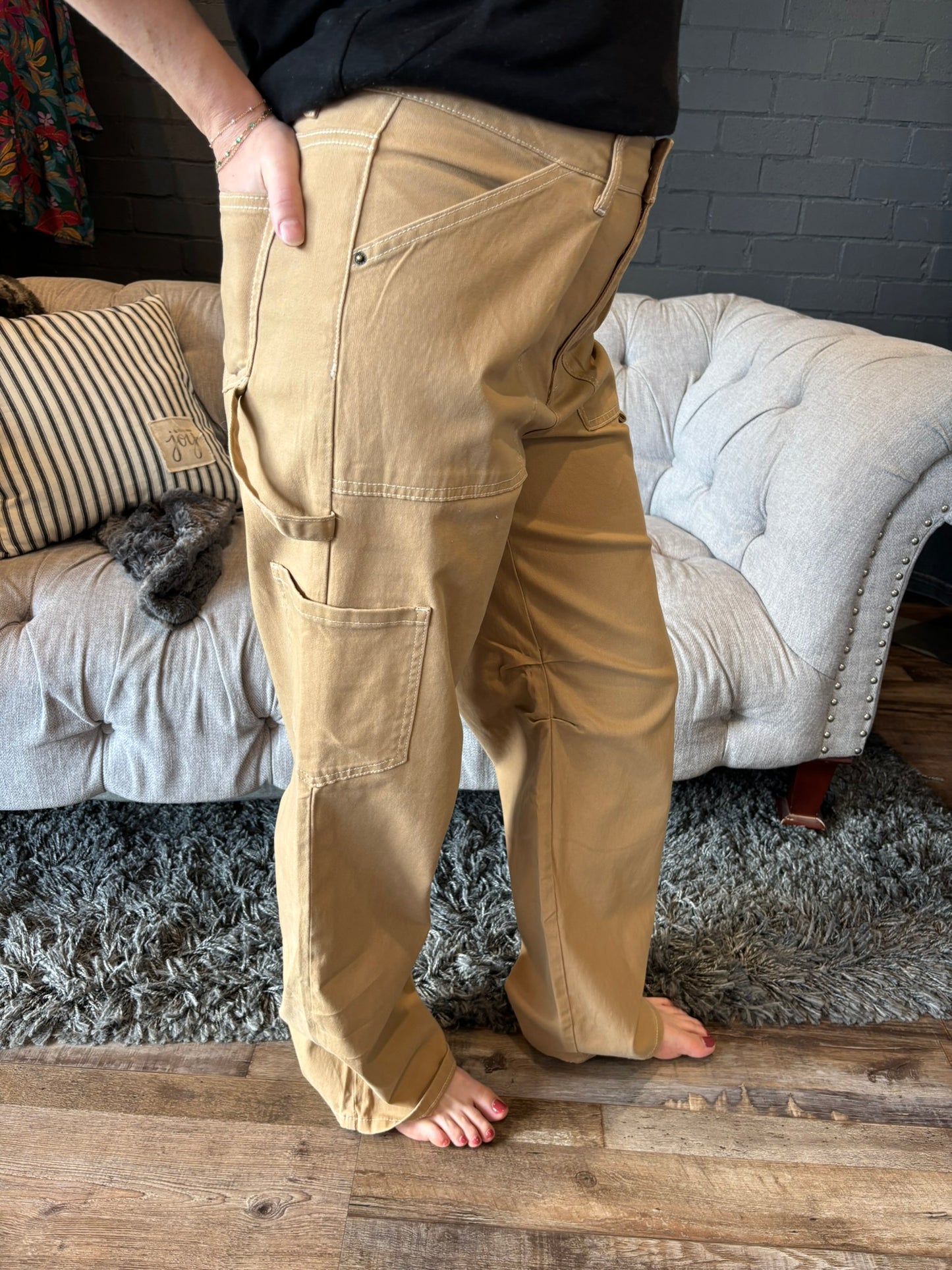Jordynn Cargo Pants - Khaki