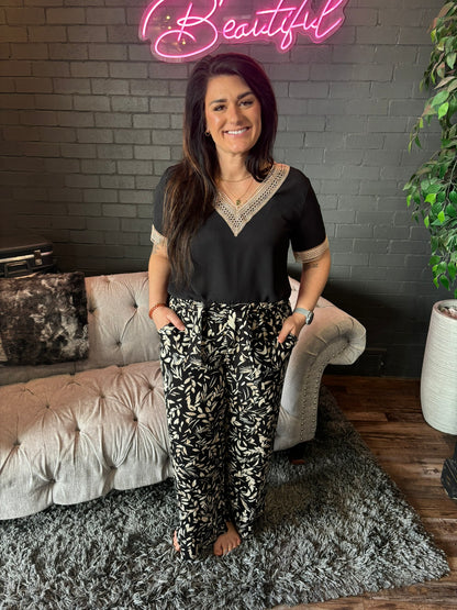 Victoria Floral Pants