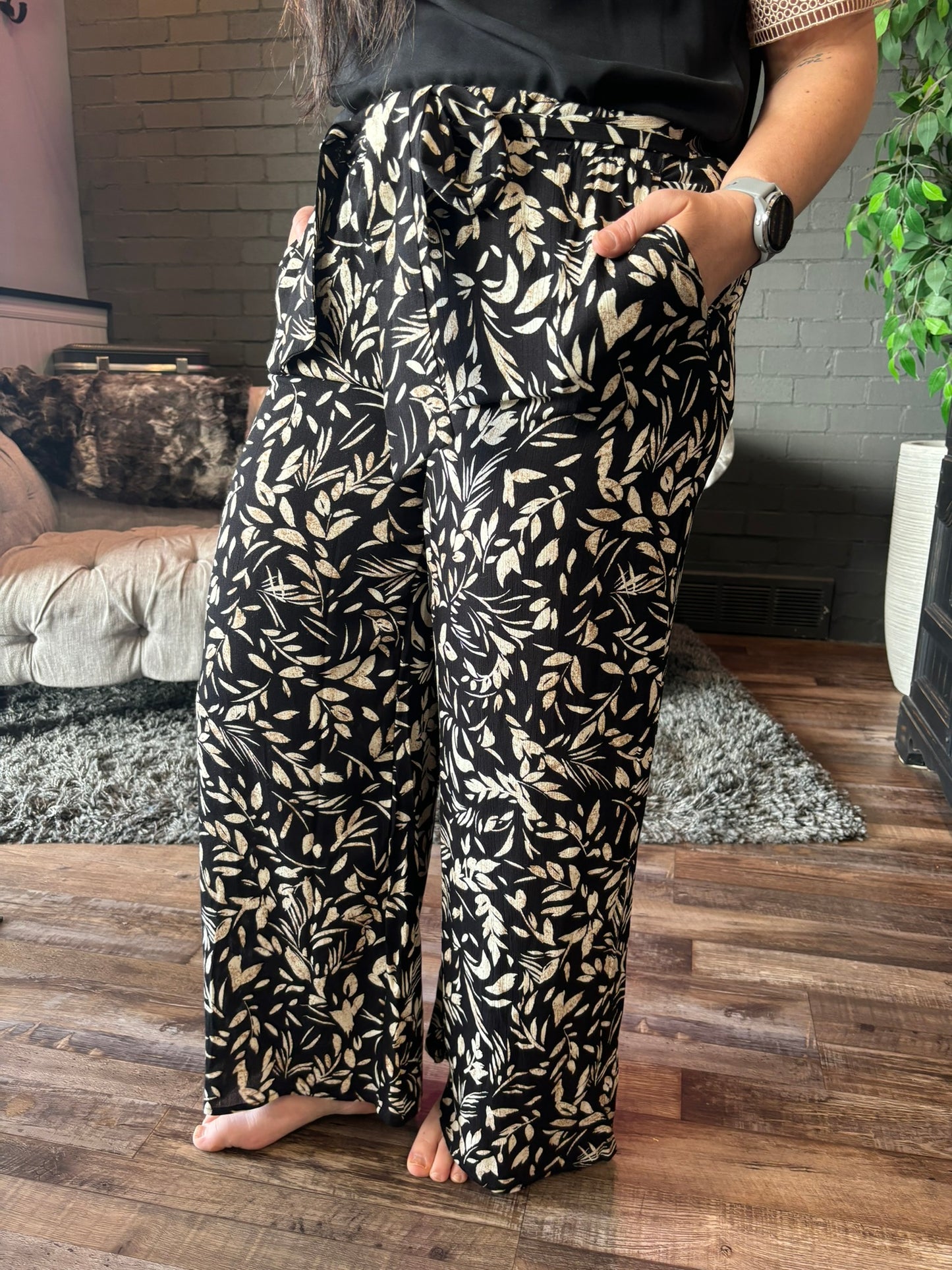 Victoria Floral Pants