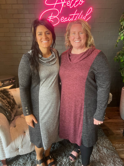Drea Dress - Brandywine