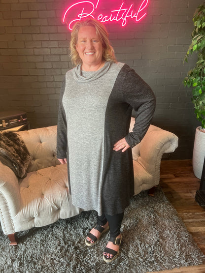 Drea Dress - Grey