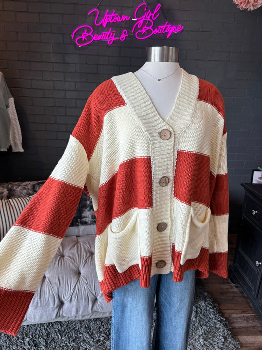 Carrie Button Cardigan