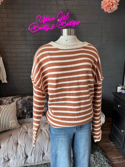 Marie Striped Sweater