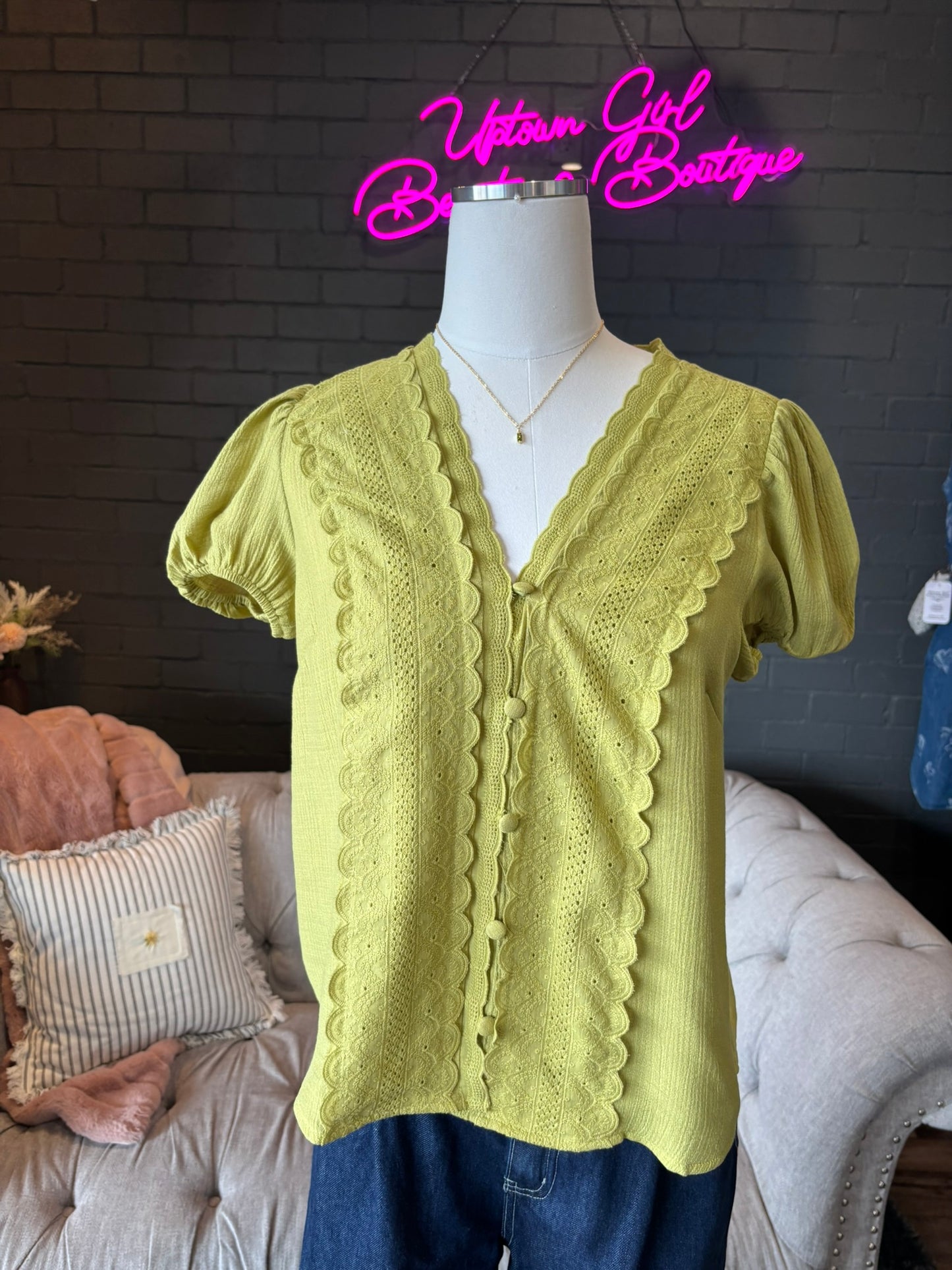 Darcy Woven Top