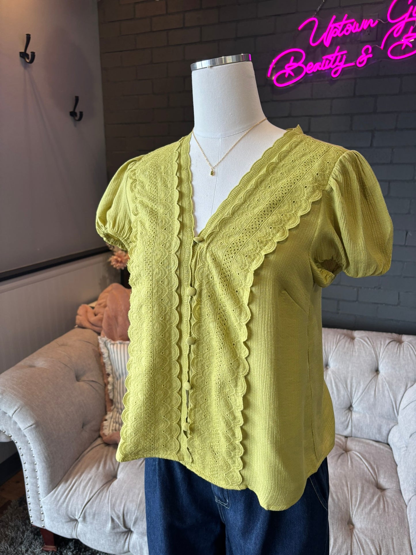 Darcy Woven Top