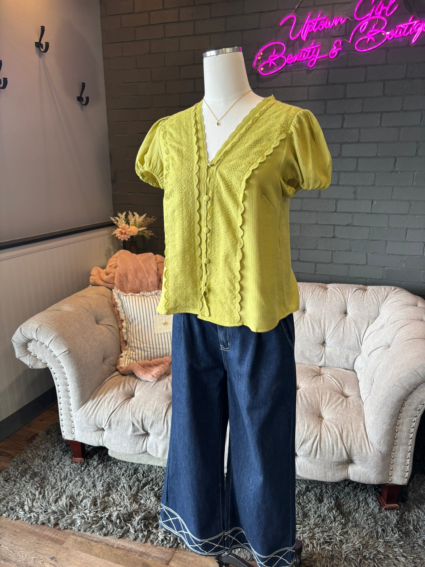 Darcy Woven Top