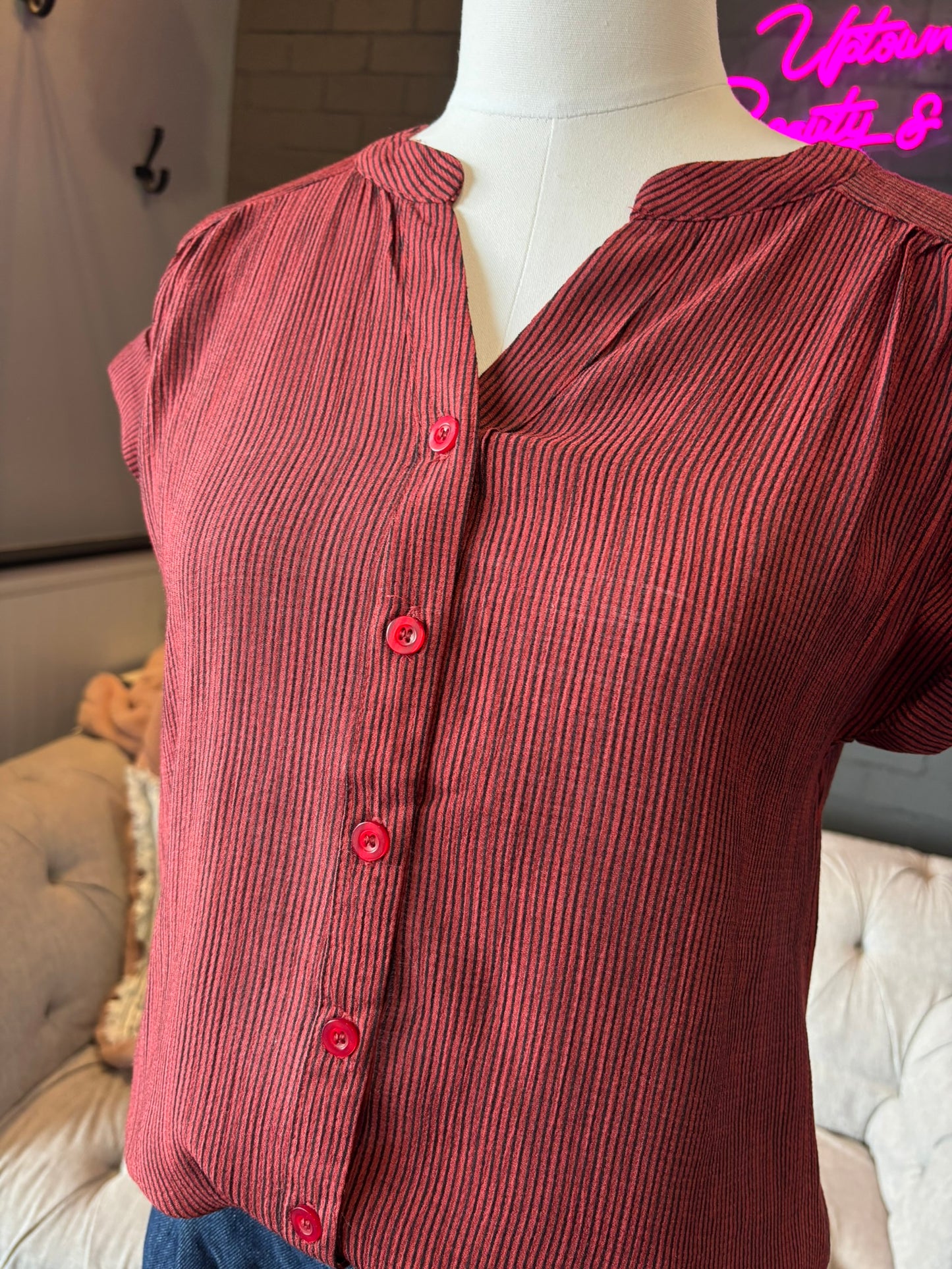 Valerie Button Down Shirt
